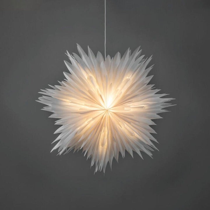 Adventsstjerne i papir – 60 cm-Julebelysning adventstjerne-Konstsmide-Hvit-5936-200-Lightup.no