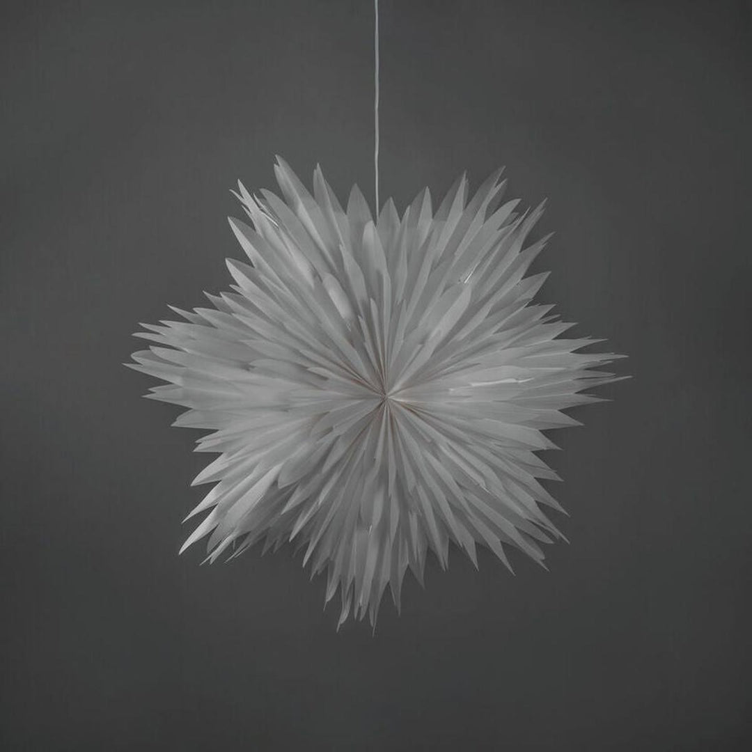 Adventsstjerne i papir – 60 cm-Julebelysning adventstjerne-Konstsmide-Hvit-5936-200-Lightup.no