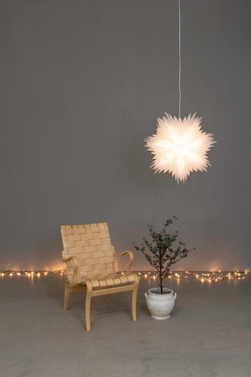Adventsstjerne i papir – 60 cm-Julebelysning adventstjerne-Konstsmide-Hvit-5936-200-Lightup.no