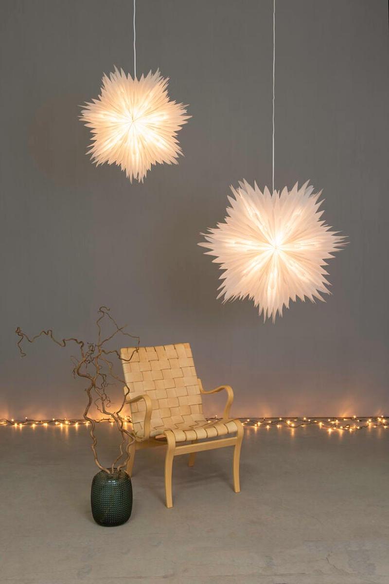 Adventsstjerne i papir – 60 cm-Julebelysning adventstjerne-Konstsmide-Hvit-5936-200-Lightup.no