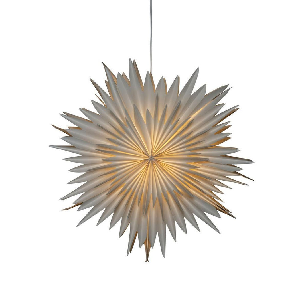 Adventsstjerne i papir – 80 cm-Julebelysning adventstjerne-Konstsmide-Hvit-5933-200-Lightup.no