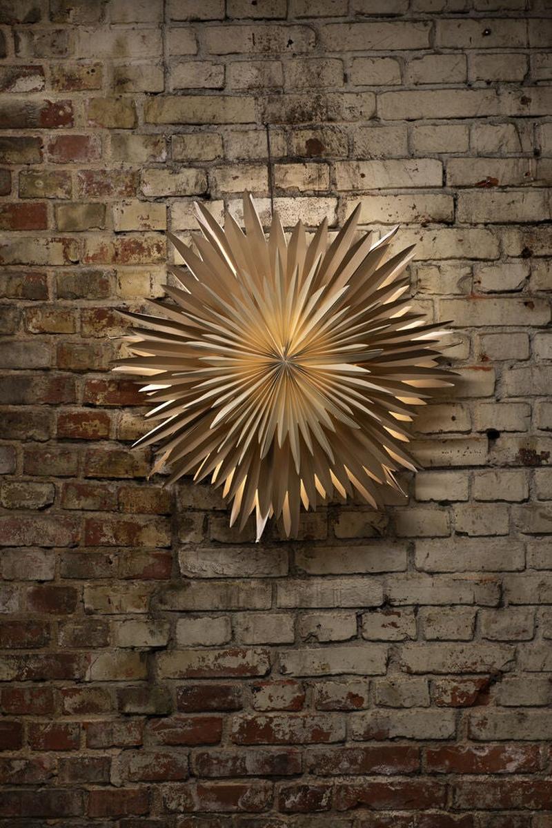 Adventsstjerne i papir – 80 cm-Julebelysning adventstjerne-Konstsmide-Hvit-5933-200-Lightup.no