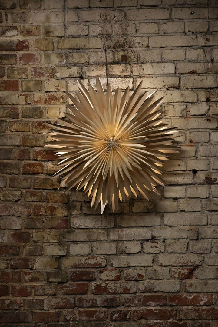 Adventsstjerne i papir – 80 cm-Julebelysning adventstjerne-Konstsmide-Hvit-5933-200-Lightup.no