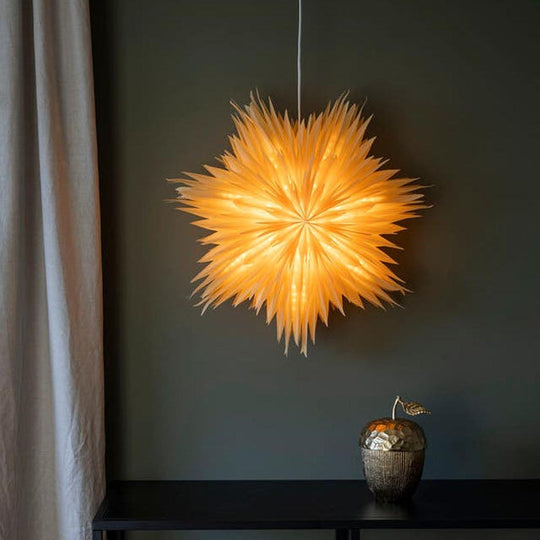 Adventstjerne 60 cm-Julebelysning adventstjerne-Konstsmide-Perlemor gullfarget-5936-280-Lightup.no