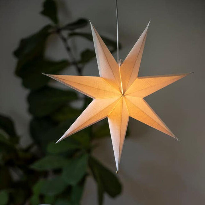 Adventstjerne 60 cm-Julebelysning adventstjerne-Konstsmide-Hamp Lin-5940-600-Lightup.no