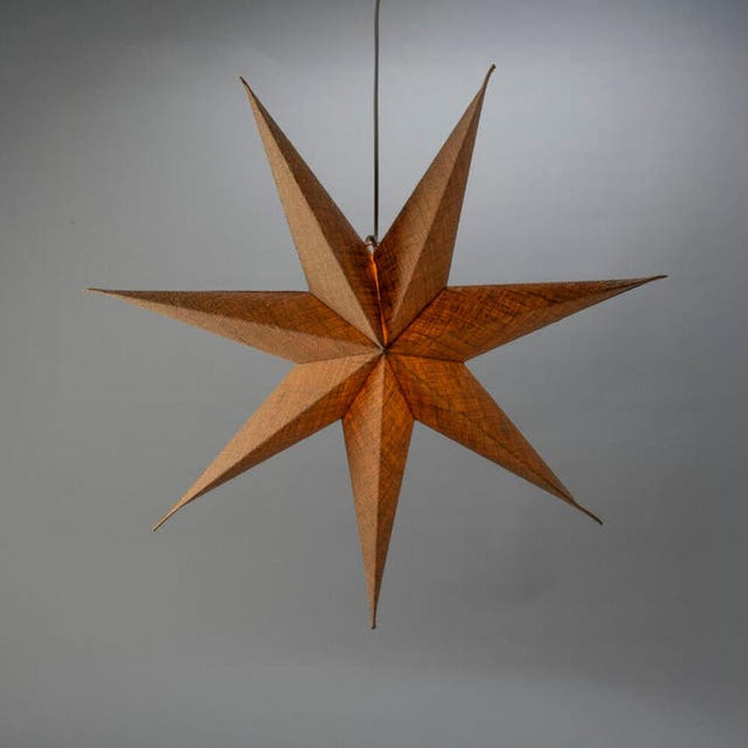 Adventstjerne 60 cm-Julebelysning adventstjerne-Konstsmide-Hamp Lin-5940-600-Lightup.no
