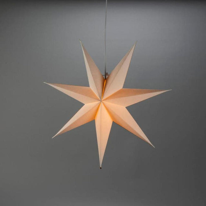 Adventstjerne 60 cm-Julebelysning adventstjerne-Konstsmide-Hamp Lin-5940-600-Lightup.no