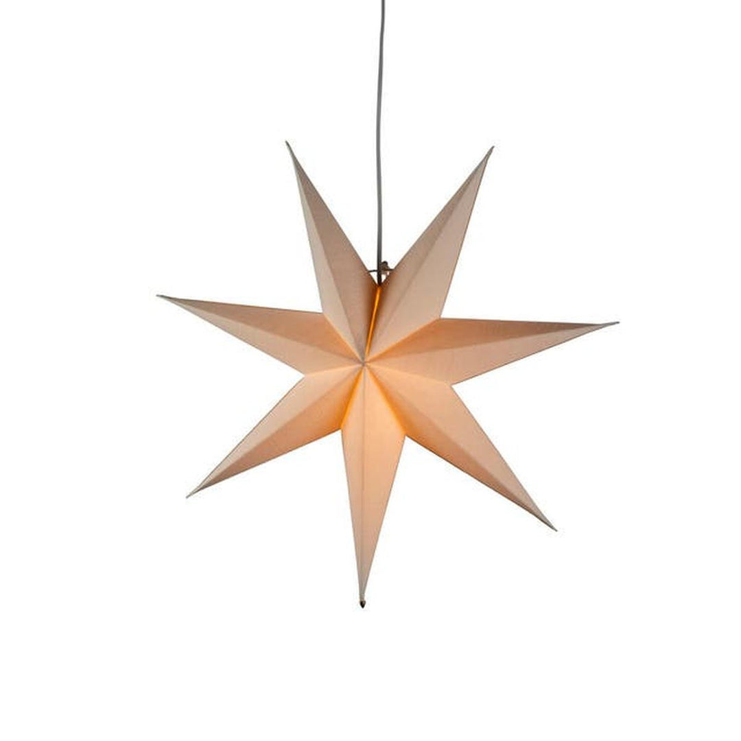 Adventstjerne 60 cm-Julebelysning adventstjerne-Konstsmide-Hvit Lin-5942-200-Lightup.no