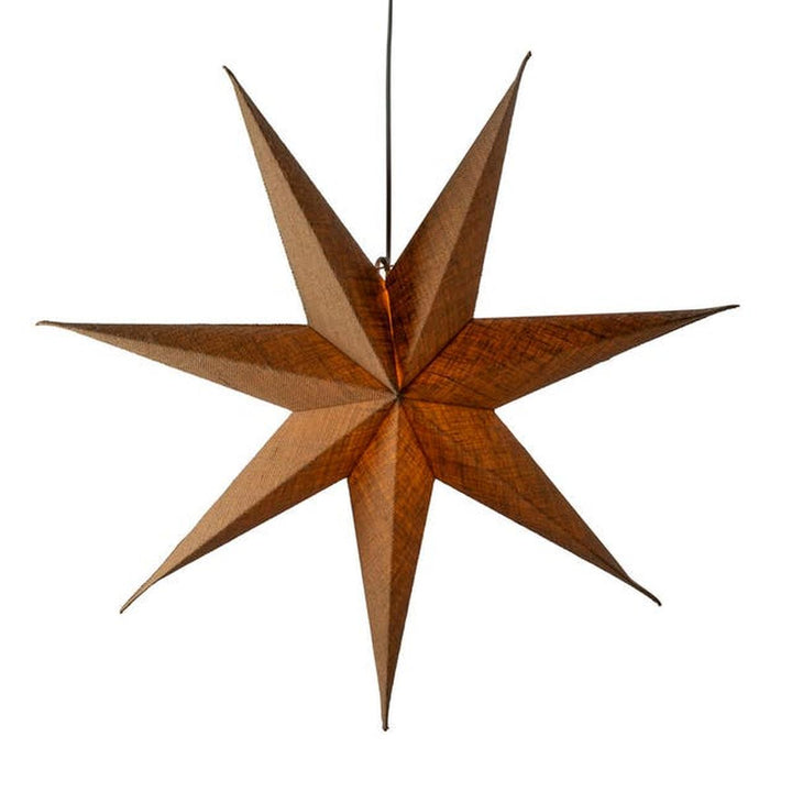 Adventstjerne 78 cm-Julebelysning adventstjerne-Konstsmide-Hamp Lin-5941–600-Lightup.no
