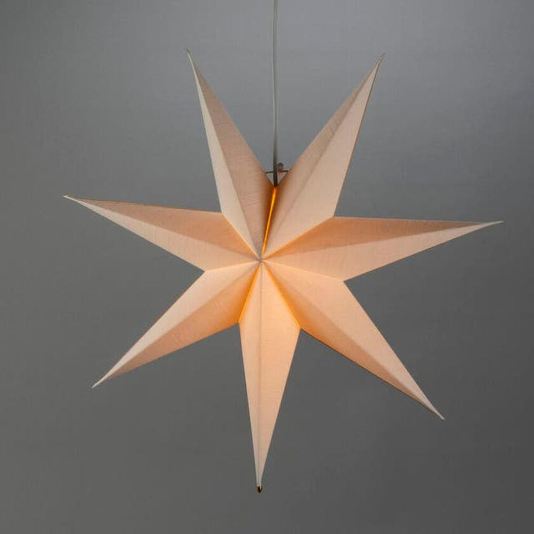 Adventstjerne 78 cm-Julebelysning adventstjerne-Konstsmide-Hamp Lin-5941–600-Lightup.no