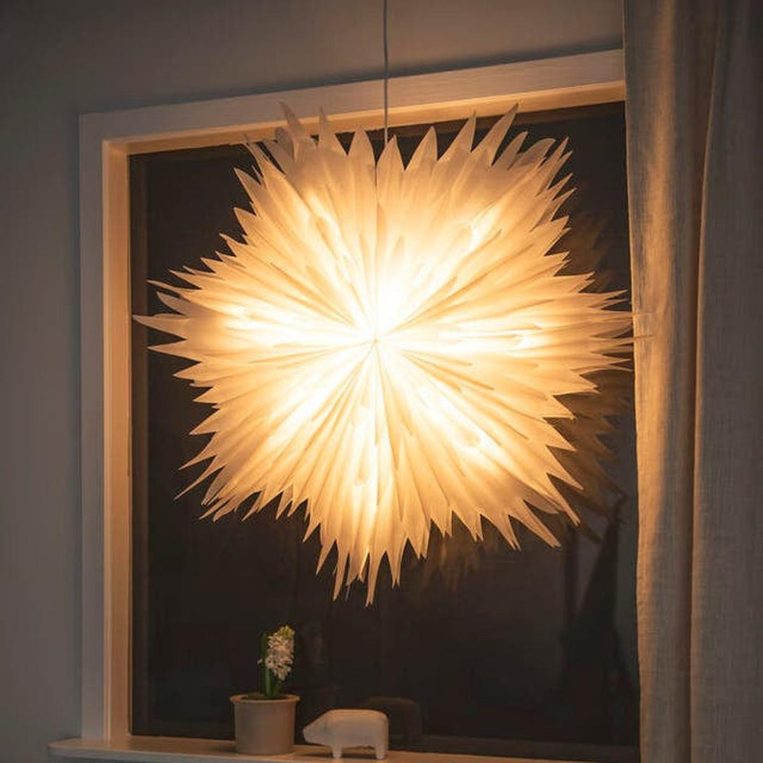 Adventstjerne 80 cm-Julebelysning adventstjerne-Konstsmide-Perlemor gullfarget-5937-280-Lightup.no