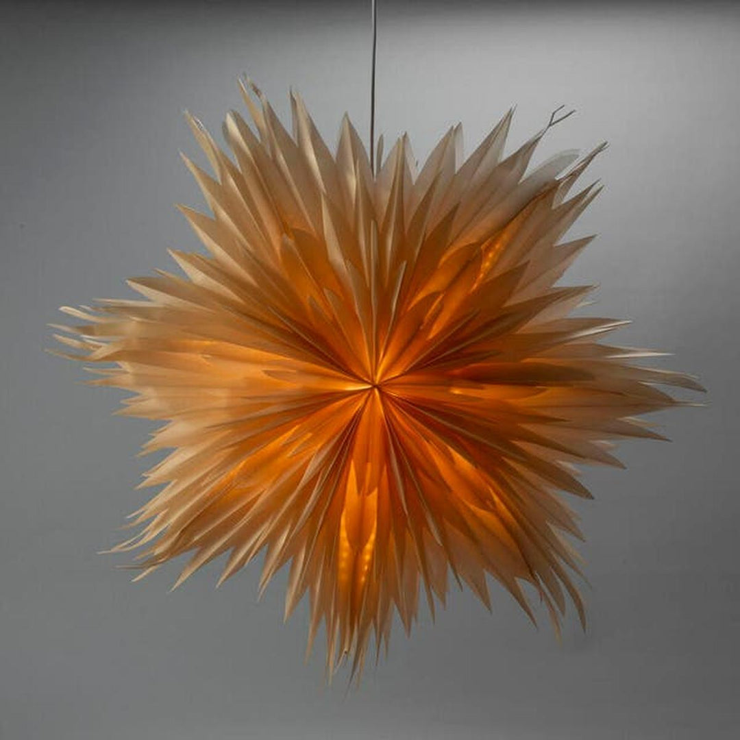 Adventstjerne 80 cm-Julebelysning adventstjerne-Konstsmide-Perlemor gullfarget-5937-280-Lightup.no