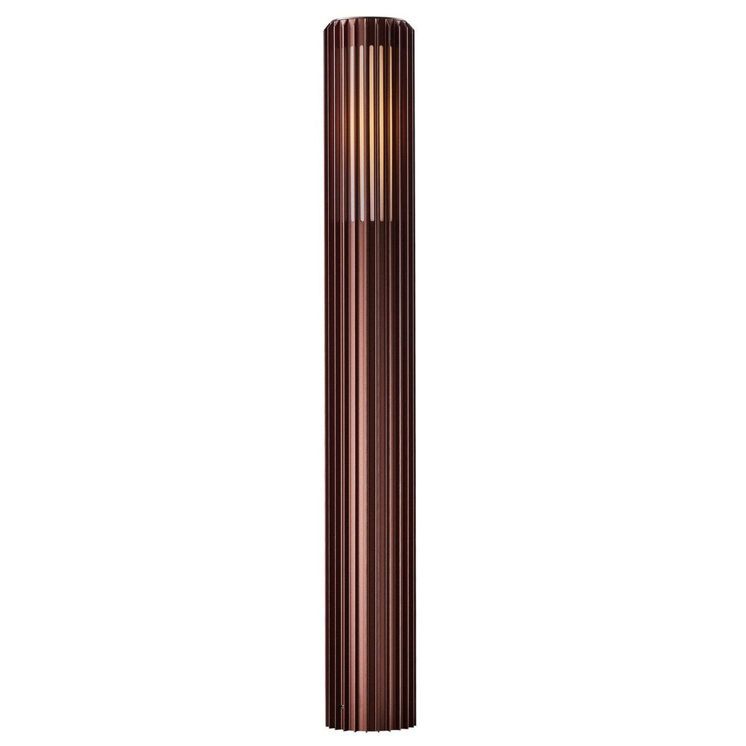Aludra 95 pullert seaside IP44-Utebelysning pullert-Nordlux-Brun-2118038261-Lightup.no