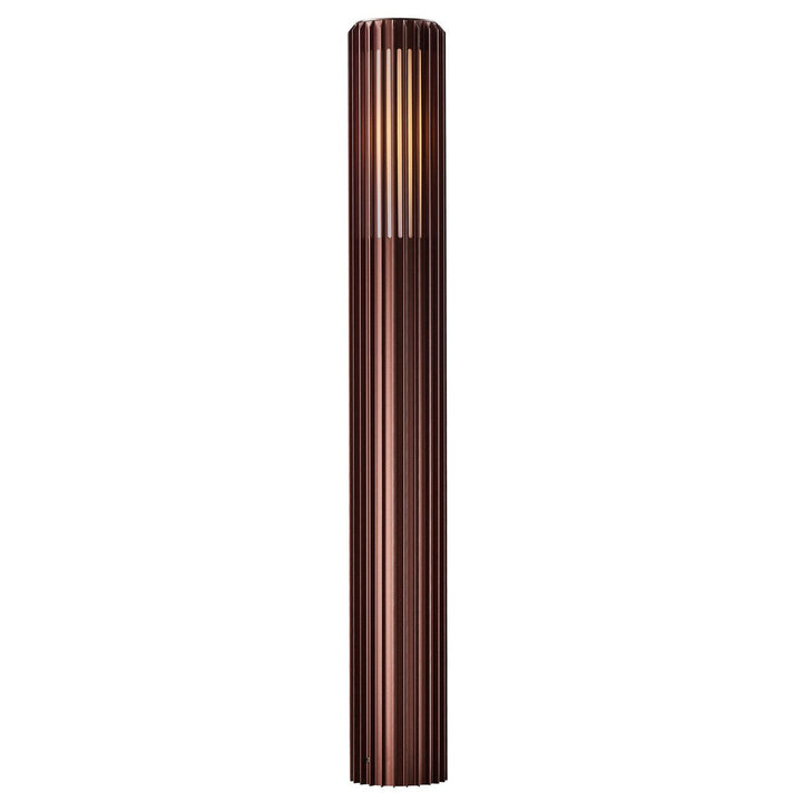 Aludra 95 pullert seaside IP44-Utebelysning pullert-Nordlux-Brun-2118038261-Lightup.no