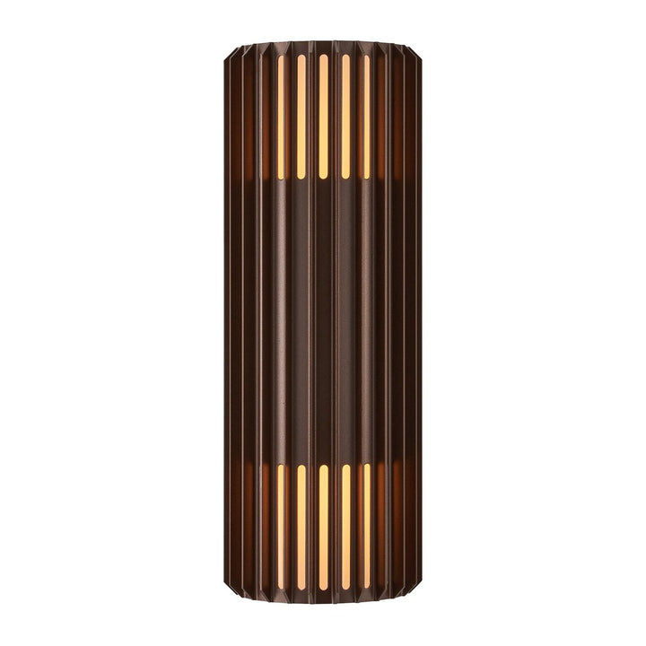 Aludra dobbel vegglampe seaside IP54-Utebelysning vegg opp og ned-Nordlux-Svart-2418121203-Lightup.no
