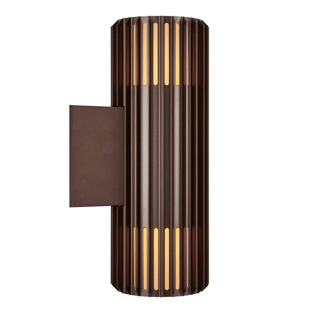 Aludra dobbel vegglampe seaside IP54-Utebelysning vegg opp og ned-Nordlux-Svart-2418121203-Lightup.no