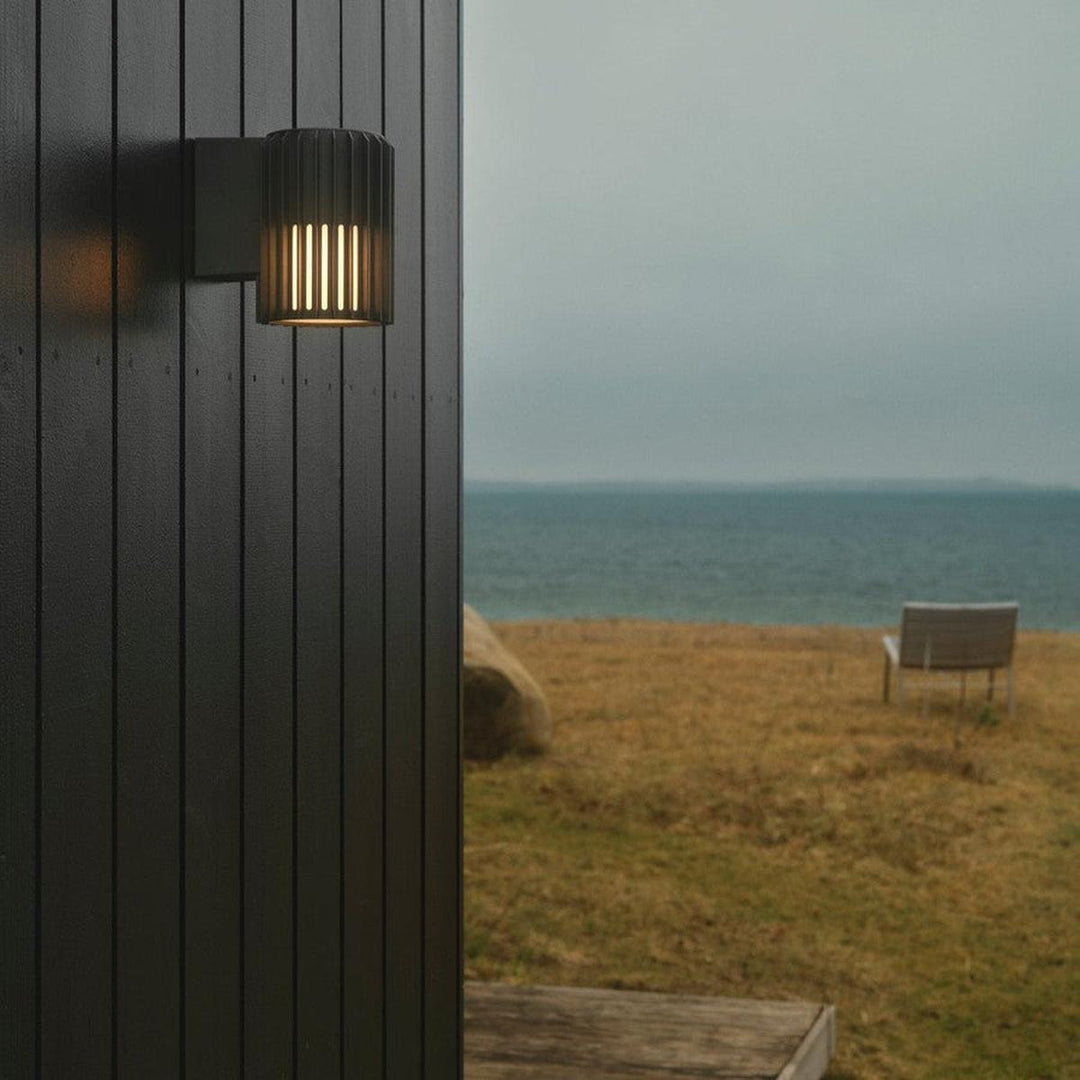 Aludra vegglampe seaside IP54-Utebelysning vegg opp og ned-Nordlux-Antrasitt-2118011250-Lightup.no