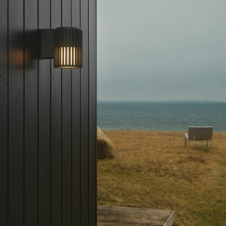 Aludra vegglampe seaside IP54-Utebelysning vegg opp og ned-Nordlux-Antrasitt-2118011250-Lightup.no