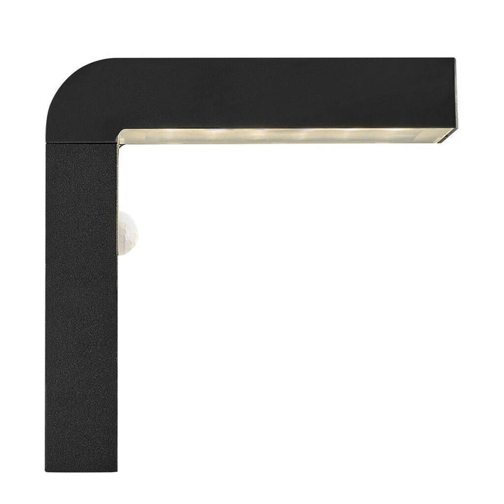 Alya vegglampe solcelle med bevegelsessensor - Svart-Utebelysning vegg opp og ned-Nordlux-Svart-2118231003-Lightup.no