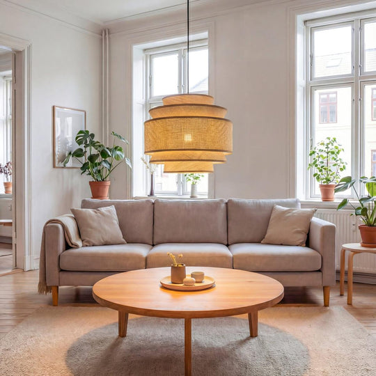 Ambrosia takpendel Ø50-Takpendler-Aneta Lighting-Natur/Brun-25200-19-Lightup.no