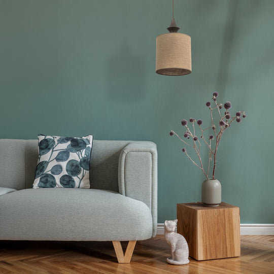 Amura takpendel 1-lys - Dimbar-Takpendler-TK Lighting-Brun / Mørk lin-TK-11438-Lightup.no