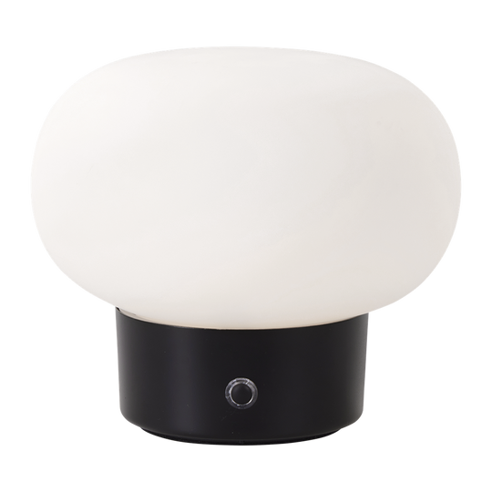 Amy bordlampe - Oppladbar-Bordlamper-Ms - belysning-Hvit / Svart-9400000498-Lightup.no