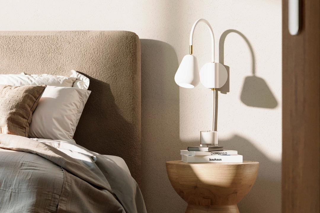 Anoli spot vegglampe - Dimbar-Vegglamper-Nuura-Svart-Nua__2015002-Lightup.no