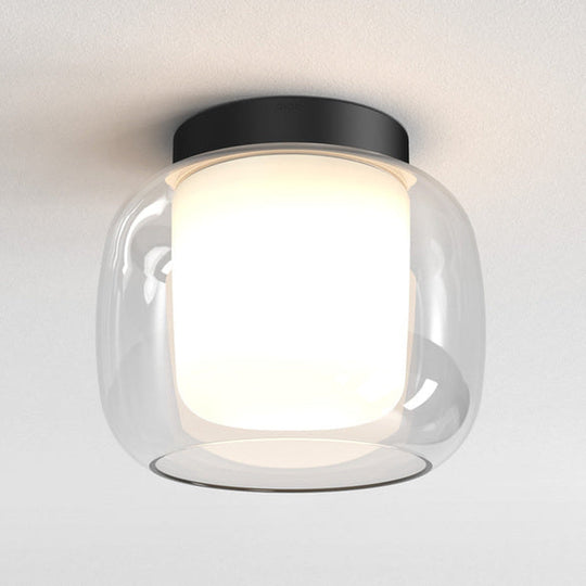 Aquina 240 taklampe IP44 E27-Taklamper-Astro Lighting-Matt Svart-Asg__1450009-Lightup.no
