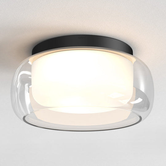 Aquina 360 taklampe IP44 E27-Taklamper-Astro Lighting-Matt Svart-Asg__1450011-Lightup.no