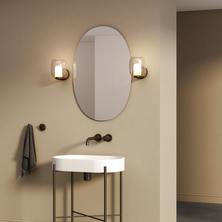 Aquina vegglampe opp eller ned IP44 G9-Baderomsbelysning vegglamper-Astro Lighting-Matt Svart-Asg__1450002-Lightup.no