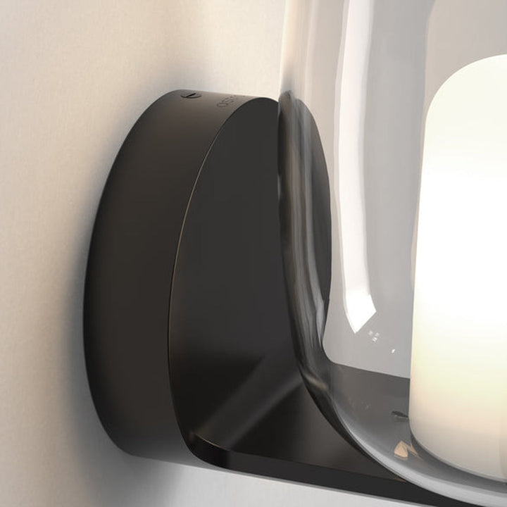Aquina vegglampe opp eller ned IP44 G9-Baderomsbelysning vegglamper-Astro Lighting-Matt Svart-Asg__1450002-Lightup.no