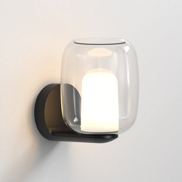 Aquina vegglampe opp eller ned IP44 G9-Baderomsbelysning vegglamper-Astro Lighting-Matt Svart-Asg__1450002-Lightup.no