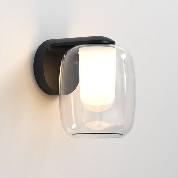 Aquina vegglampe opp eller ned IP44 G9-Baderomsbelysning vegglamper-Astro Lighting-Matt Svart-Asg__1450002-Lightup.no