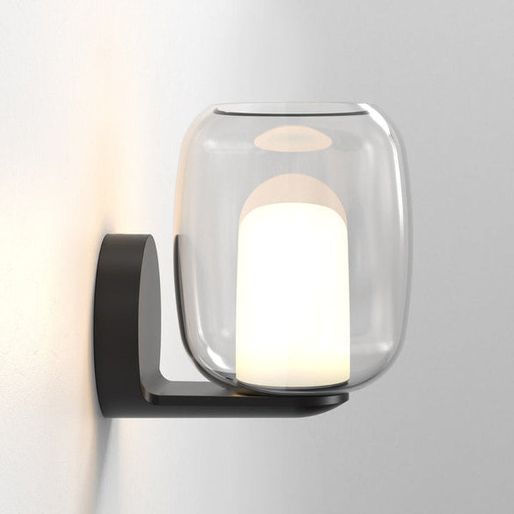 Aquina vegglampe opp eller ned IP44 G9-Baderomsbelysning vegglamper-Astro Lighting-Matt Svart-Asg__1450002-Lightup.no