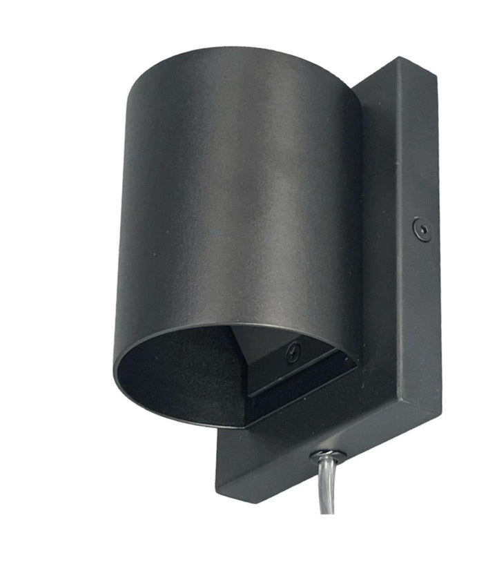 Argo K1 vegglampe ned lys-Vegglamper-NorDesign-Svart-060110105-Lightup.no
