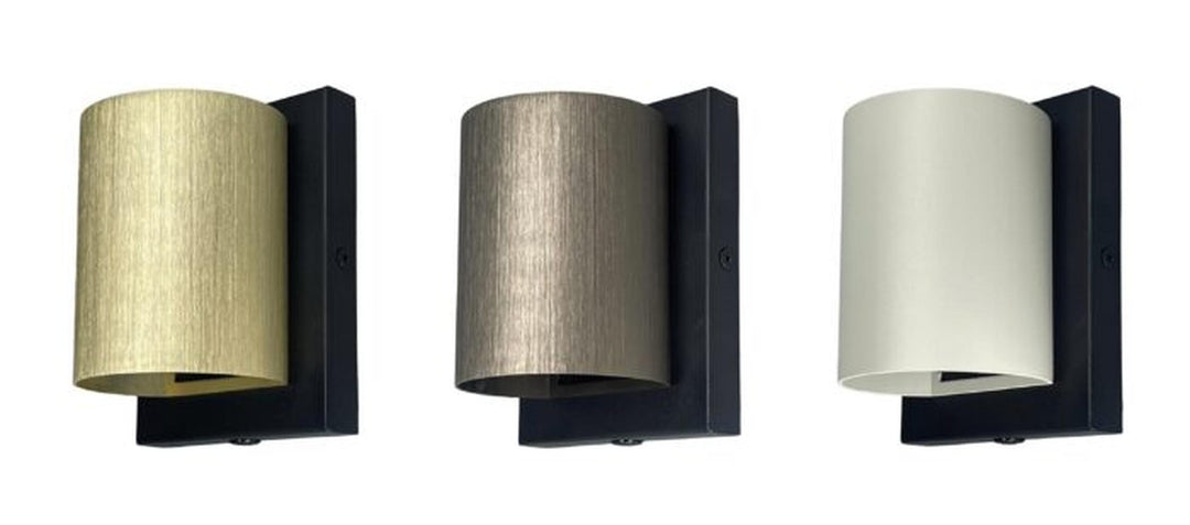 Argo K1 vegglampe ned lys-Vegglamper-NorDesign-Svart-60110105-Lightup.no