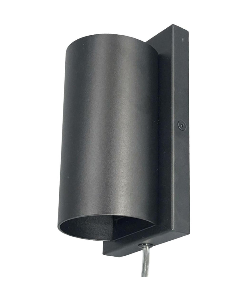 Argo K2 vegglampe opp/ned lys-Vegglamper-NorDesign-Svart-060110205-Lightup.no