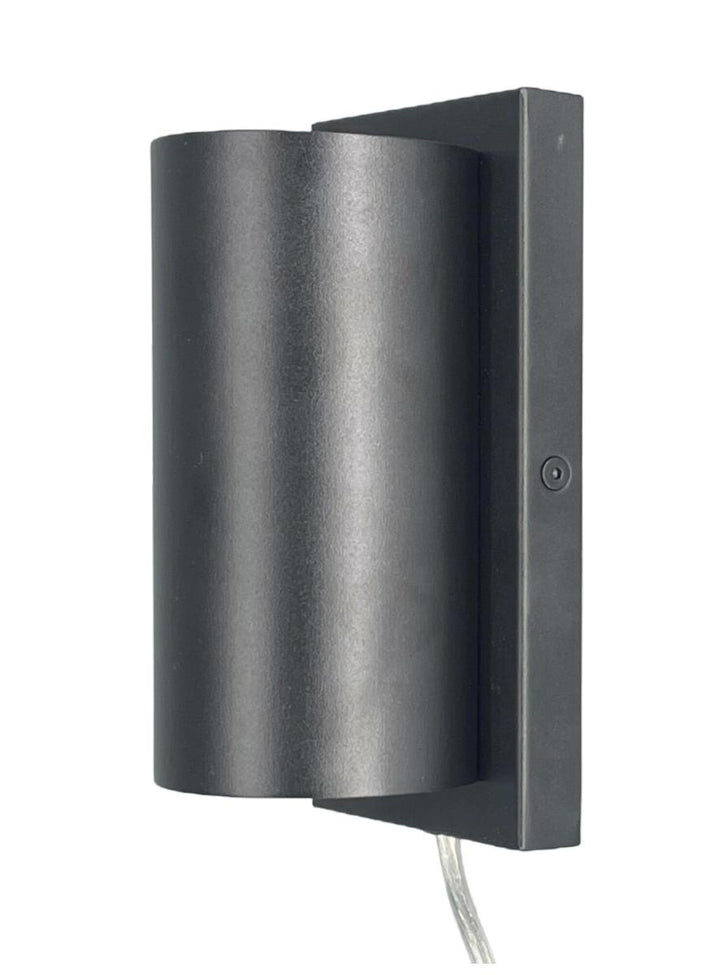 Argo K2 vegglampe opp/ned lys-Vegglamper-NorDesign-Svart-060110205-Lightup.no