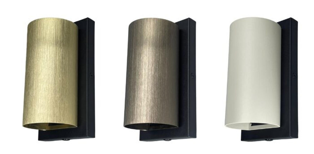 Argo K2 vegglampe opp/ned lys-Vegglamper-NorDesign-Svart-60110205-Lightup.no