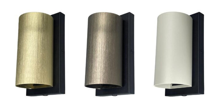 Argo K2 vegglampe opp/ned lys-Vegglamper-NorDesign-Svart-60110205-Lightup.no