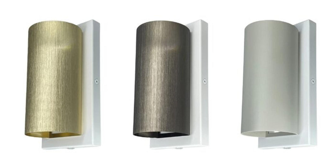 Argo K2 vegglampe opp/ned lys-Vegglamper-NorDesign-Svart-60110205-Lightup.no