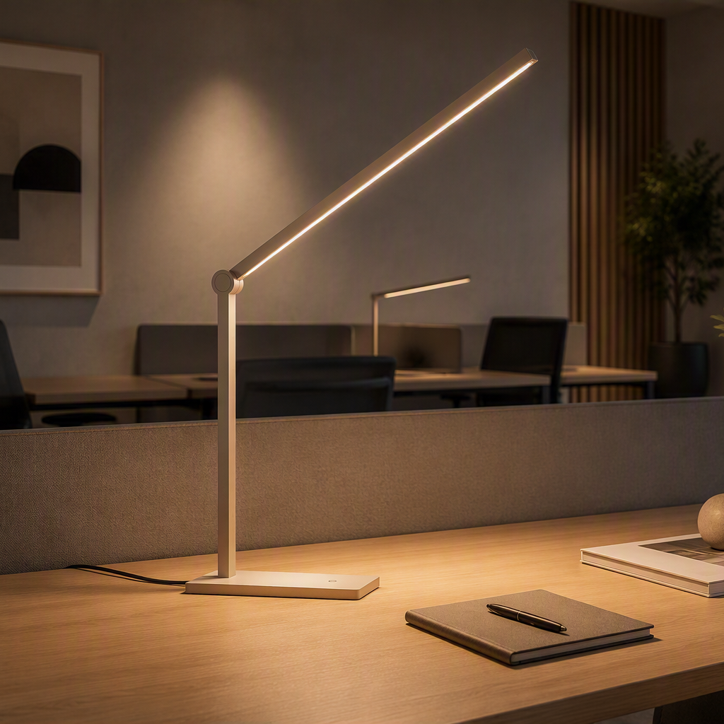 Ariel bordlampe 20W 3000 Kelvin - 3-step dim-Bordlamper-NorDesign-Cappuccino-370803025-Lightup.no