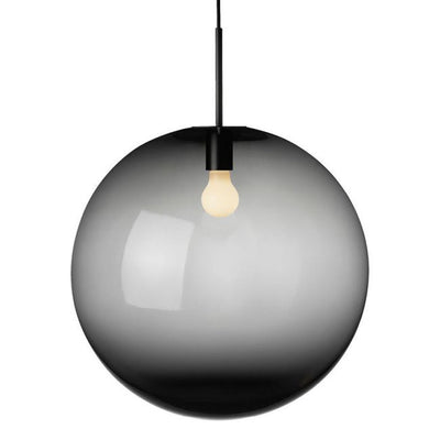 Arkivlampe 4014 50 cm - Grå - Sort-Takpendler-Hadeland Glassverk-Hak__HG500-4014-2233-Sort-Lightup.no