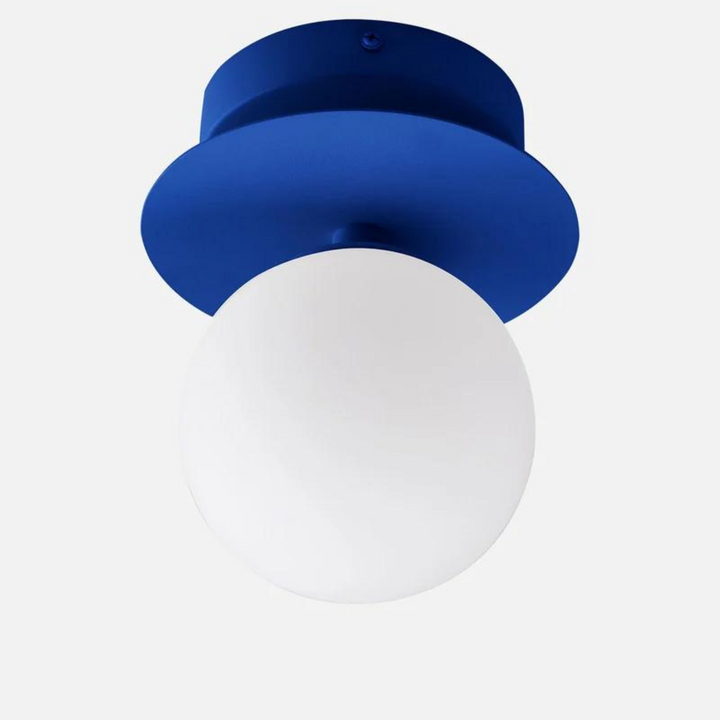 Art deco tak/vegglampe IP44-Taklamper-Globen Lighting-Messing/Røykfarget-694156-Lightup.no