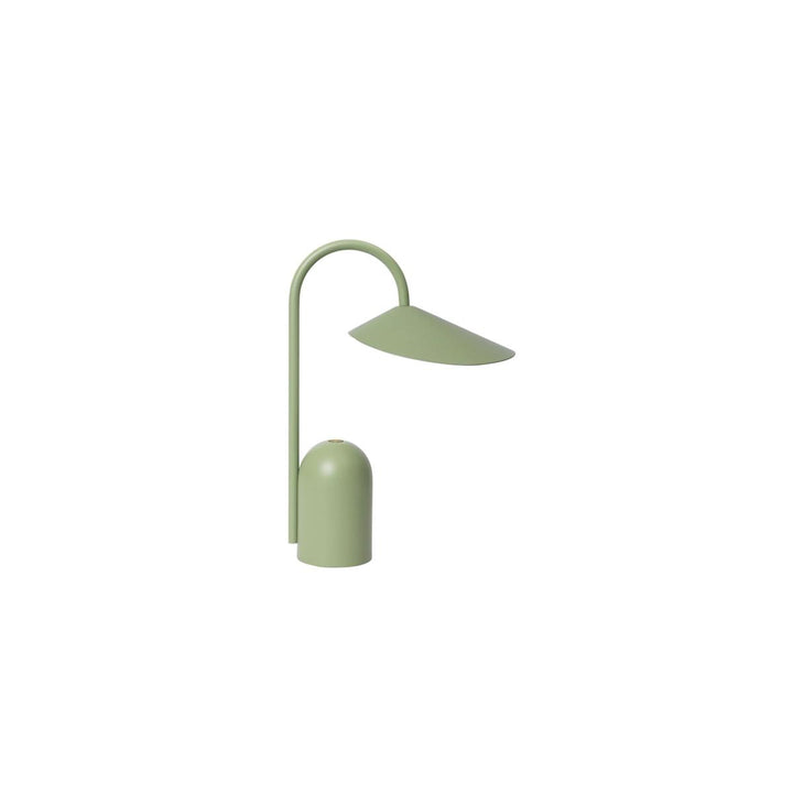 Arum bærbar bordlampe-Bordlamper-Ferm Living-Tea grønn-Feg__1104271023-Lightup.no
