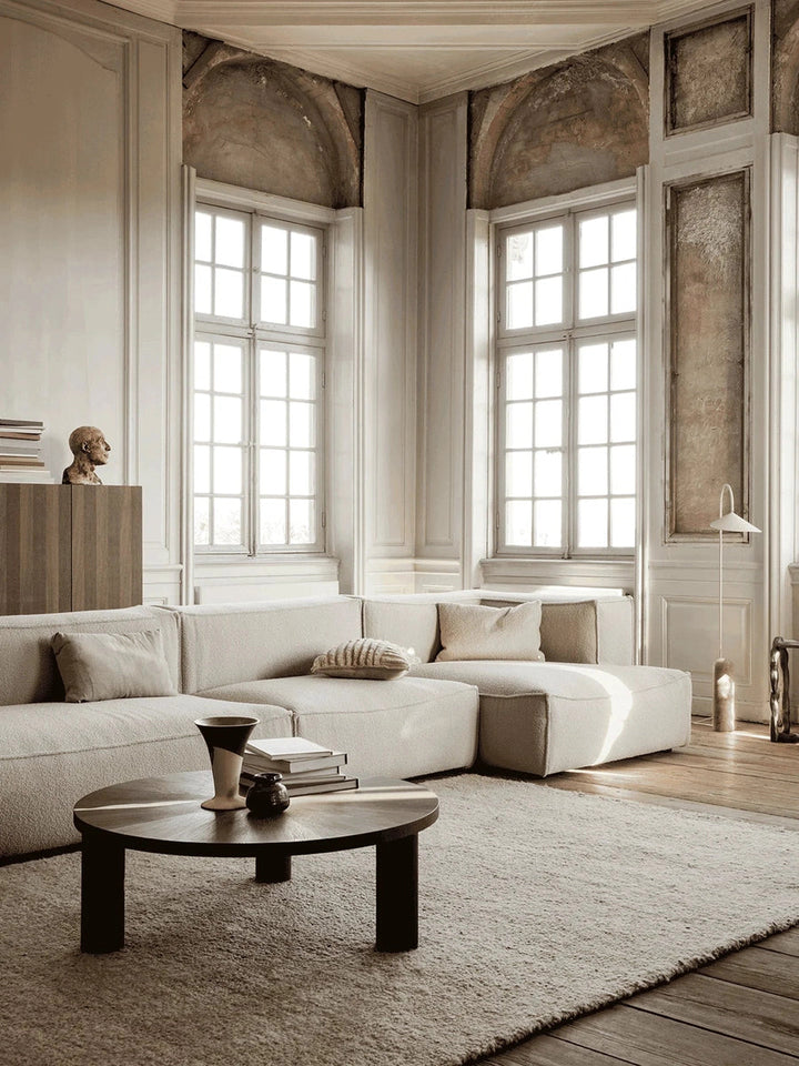 Arum gulvlampe - cashmere-Gulvlamper-Ferm Living-Marmor / Beige-Feg__110167693-Lightup.no