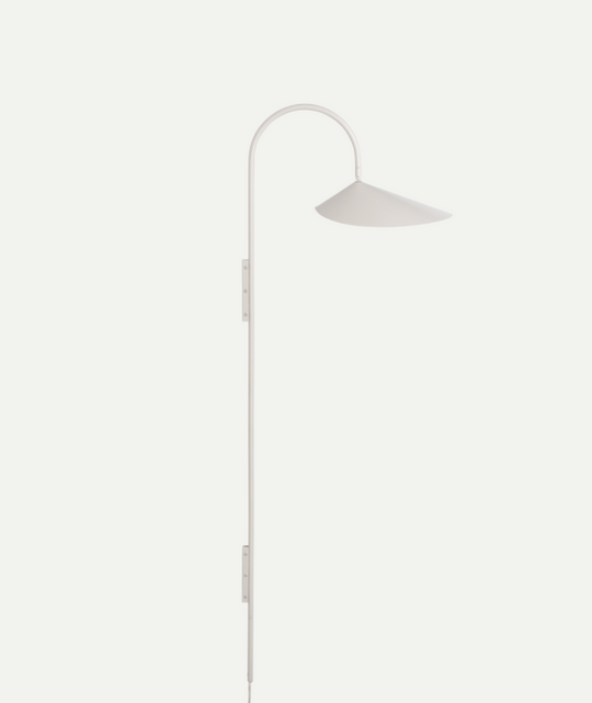 Arum vegglampe lang swing - cashmere-Vegglamper-Ferm Living-Beige-Feg__1104266356-Lightup.no