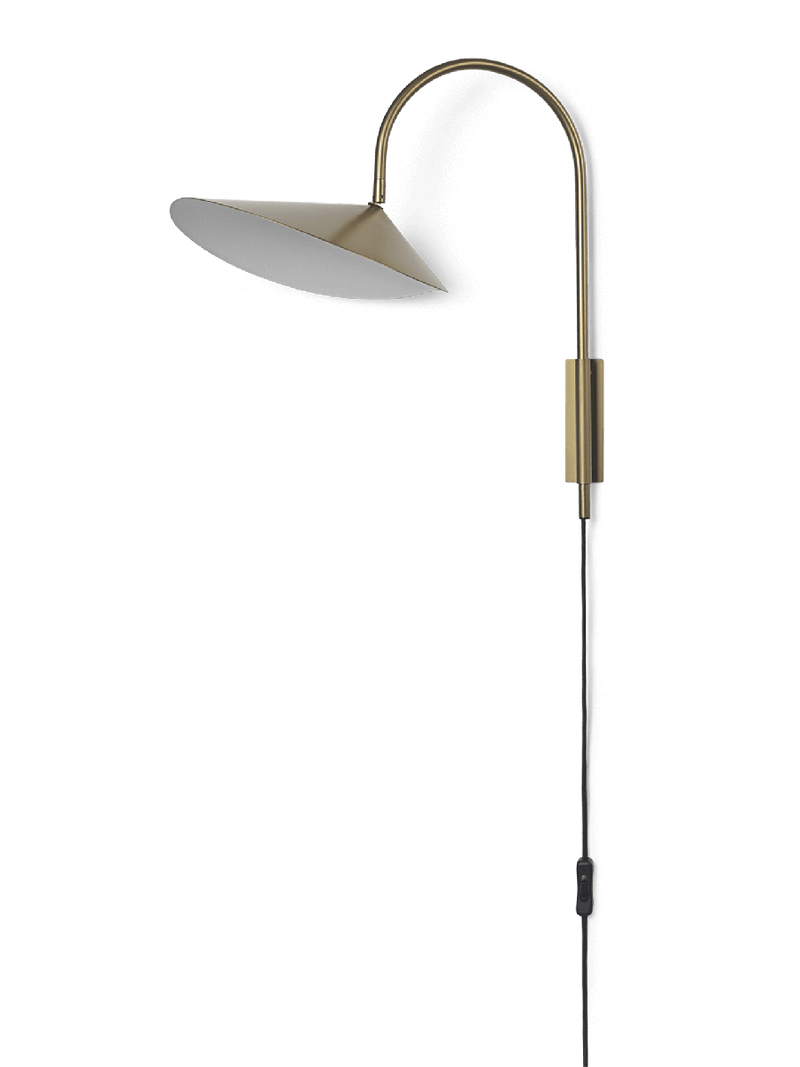 Arum vegglampe swing - bronse-Vegglamper-Ferm Living-Feg__1104266830-Lightup.no