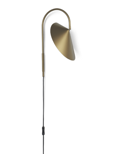 Arum vegglampe swing - bronse-Vegglamper-Ferm Living-Feg__1104266830-Lightup.no