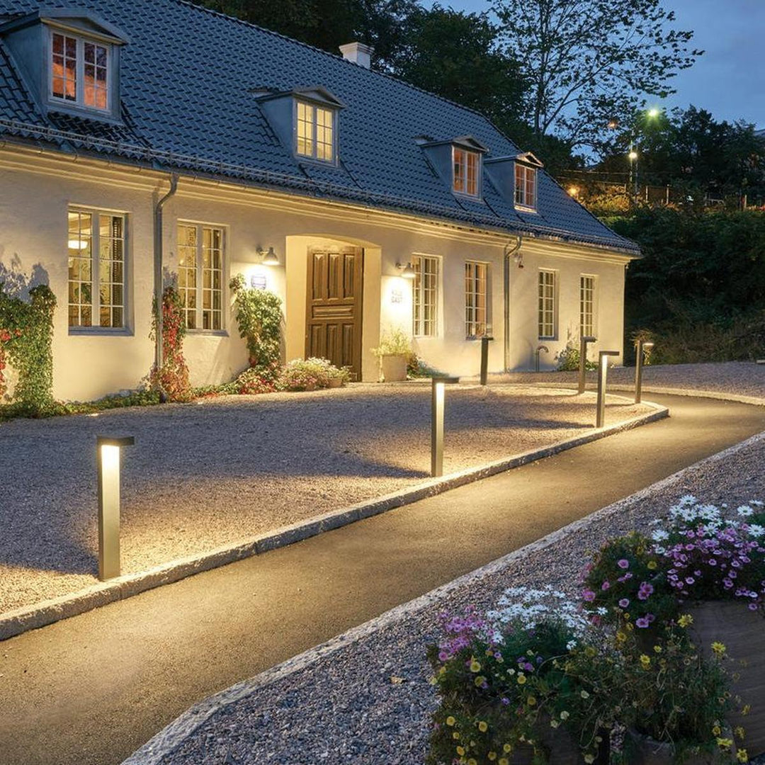 Asker 1311 pullert 2700K-Utebelysning pullert-Norlys-Svart-3100461-Lightup.no